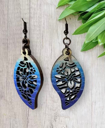 Beach Inspired Flower Earrings