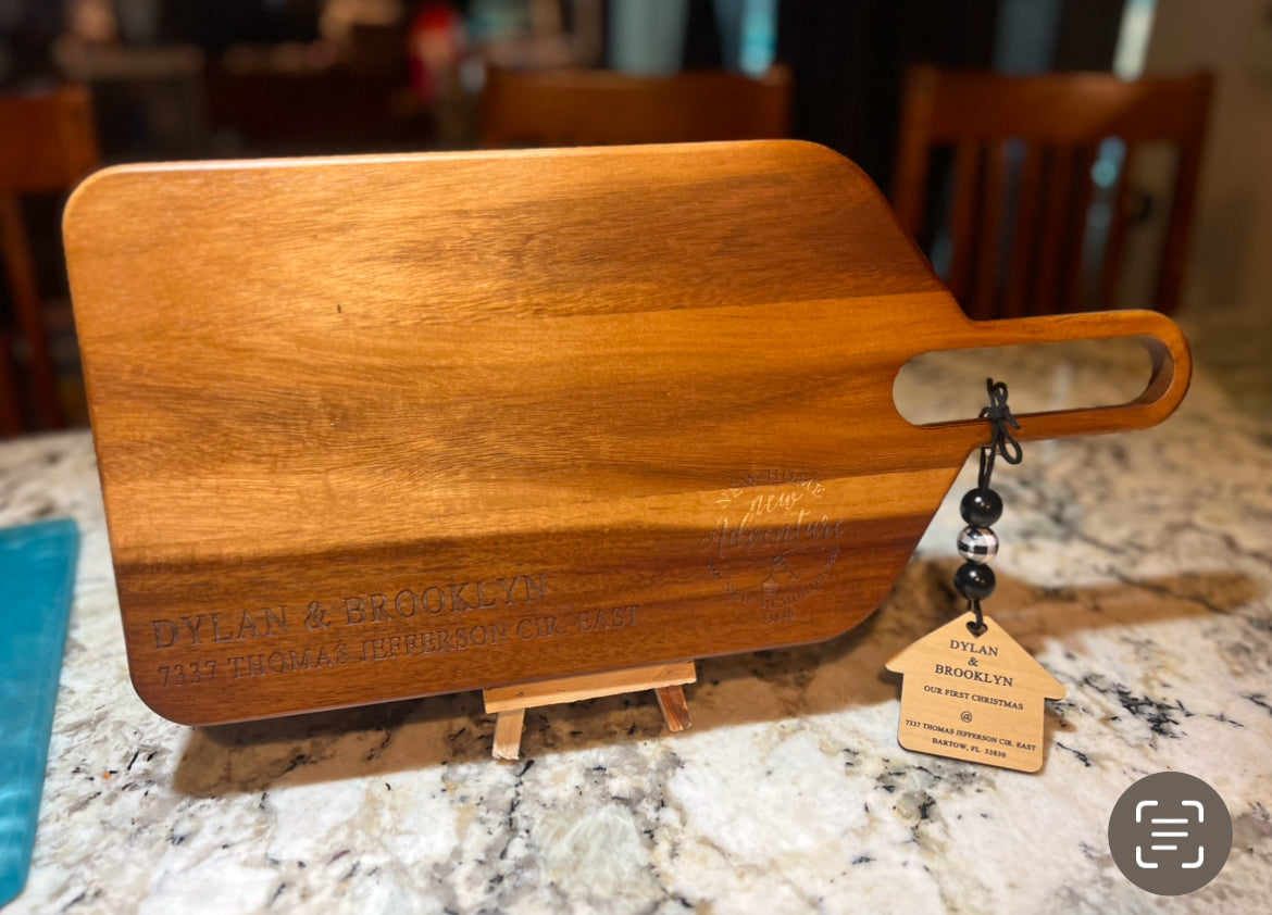 Personalized Welcome Home Set