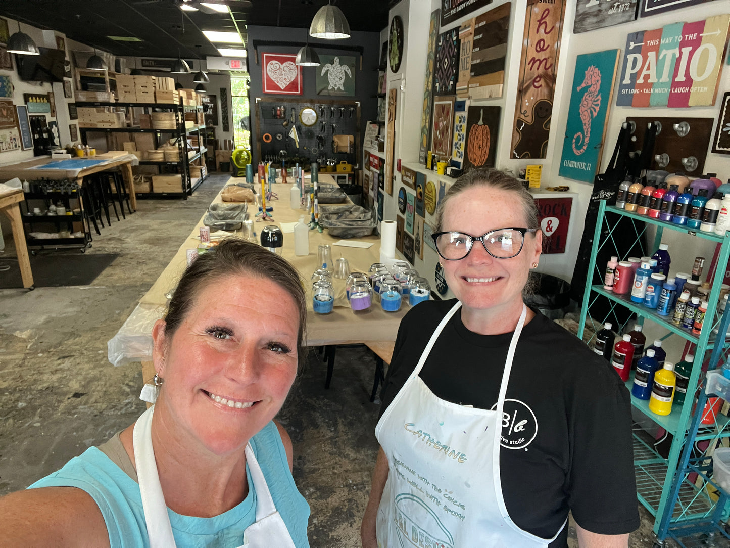 Crushed Glass Workshop, Monday, March 16, from 6 - 8pm @ MaddyLu's Safety Harbor