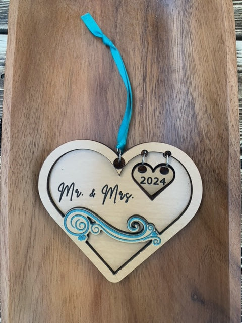 Wedding Attire Personalized Ornament - Ornaments From The Heart