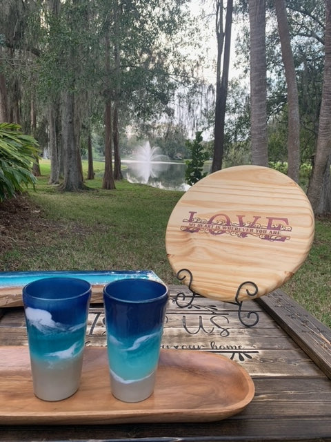 Ocean / Beach Beer Glasses
