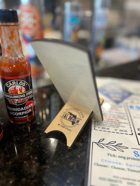 Rocky Mountain Subs and BBQ Phone Stands
