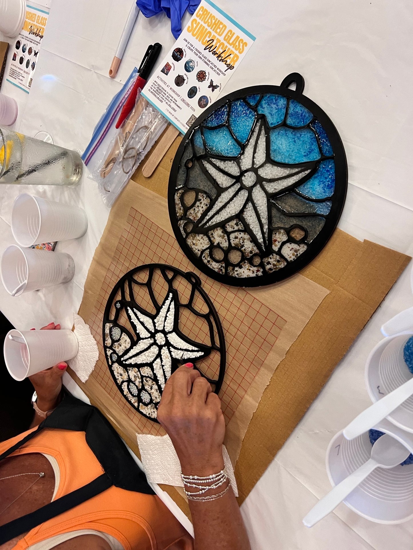 Crushed Glass Suncatcher Workshop @ Soggy Bottom Brewery Dunedin, FL ONGOING DATES 6-8pm