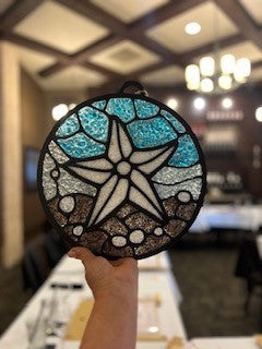 Crushed Glass SUNCATCHER Workshop - Brownwood - ONGOING DATES BELOW 12:00-3pm