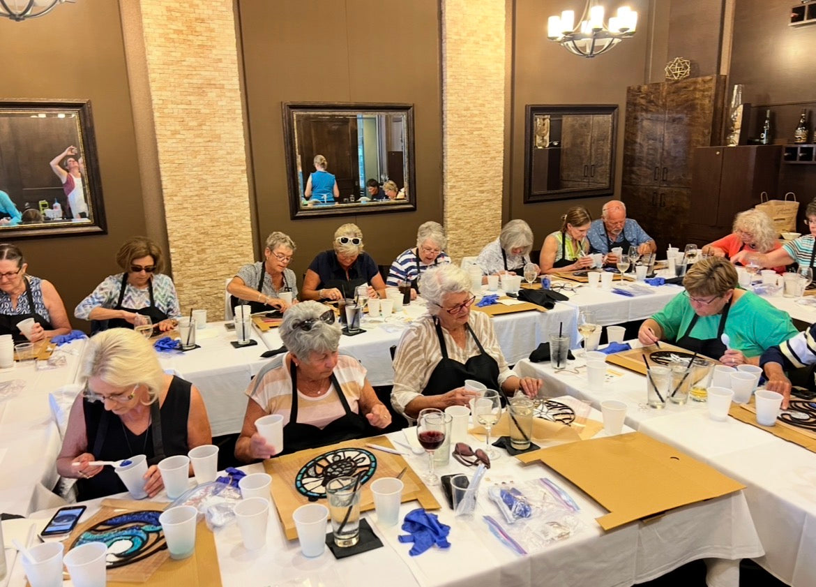 Curated Crushed Glass SUNCATCHER Workshop - Brownwood - SEPTEMBER 18 12:00-3pm