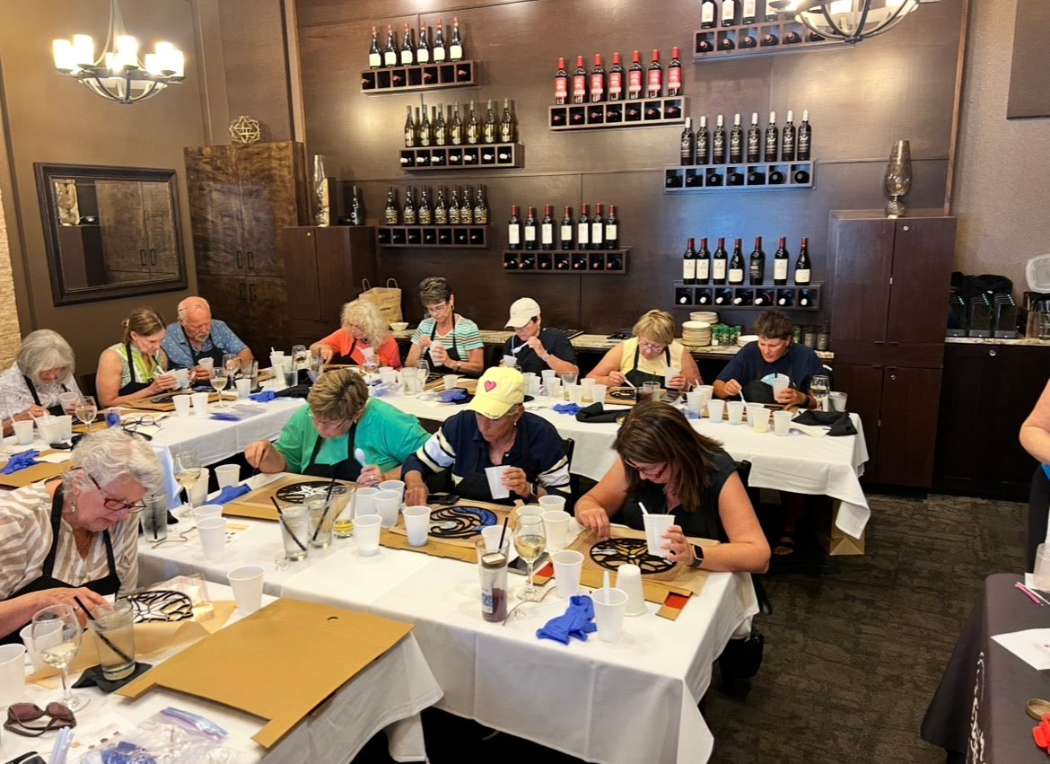 Curated Crushed Glass SUNCATCHER Workshop - Brownwood - SEPTEMBER 18 12:00-3pm