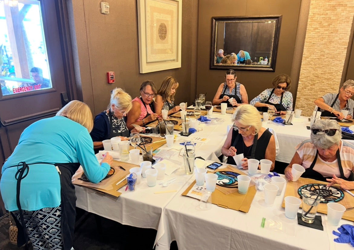 Curated Crushed Glass SUNCATCHER Workshop - Brownwood - SEPTEMBER 18 12:00-3pm